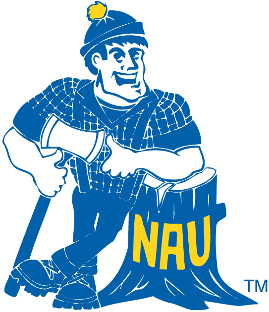 Northern Arizona Lumberjacks 2000-2004 Primary Logo iron on paper